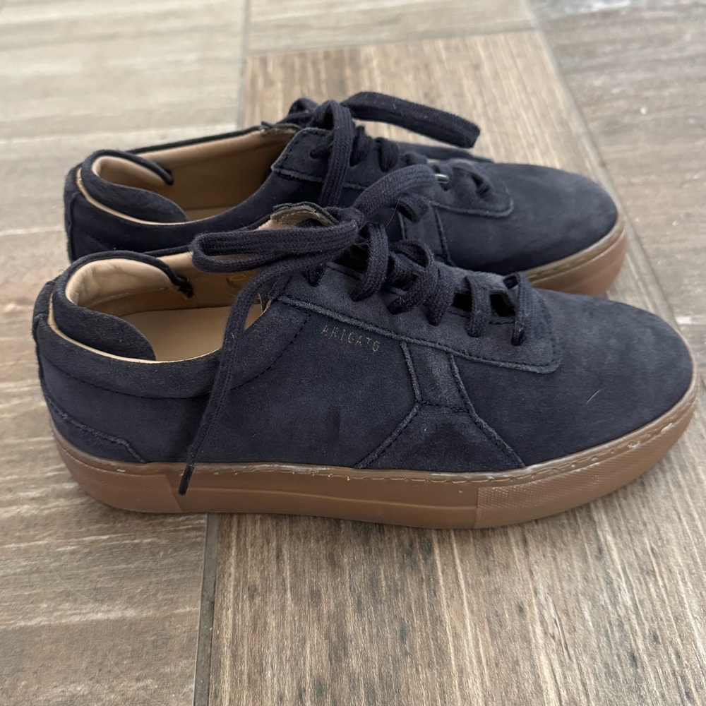 Axel Arigato Black and Brown Sneakers